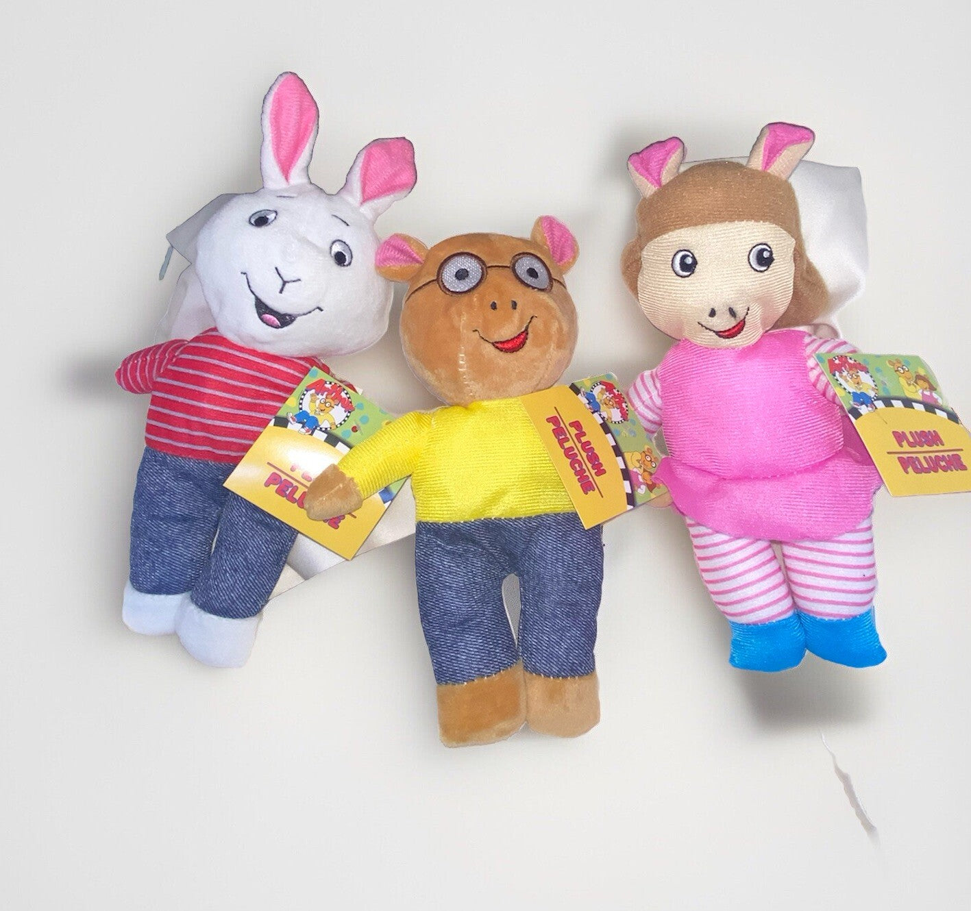 PBS Arthur Plush Stuffed Toy Set of 3 NWT Classroom Reading Buddies