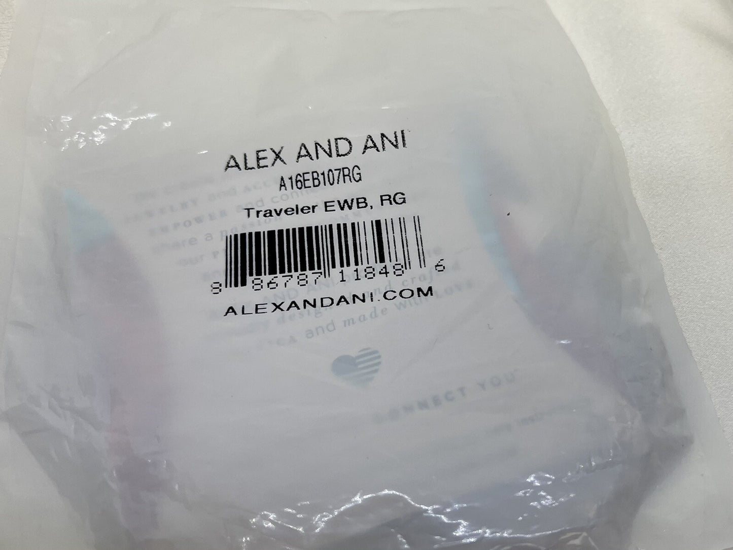 Alex and Ani Traveler Rafaelian Gold Wrap Bangle Bracelet