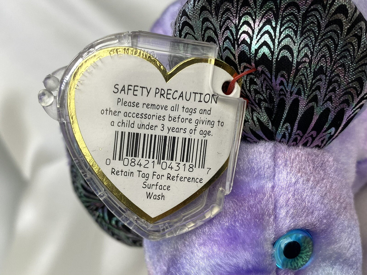 Ty Beanie Baby Rat Chinese Zodiac Collection Plush 2000 Retired Hang Tag Protect