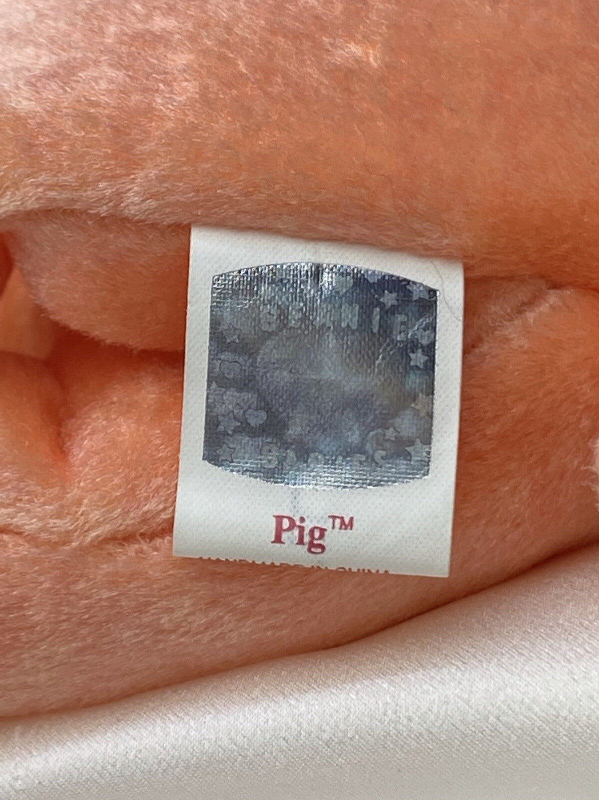 Rare Retired Ty Beanie Baby Pig The Pig Zodiac 2000 Mint P.E. Pellets W Errors