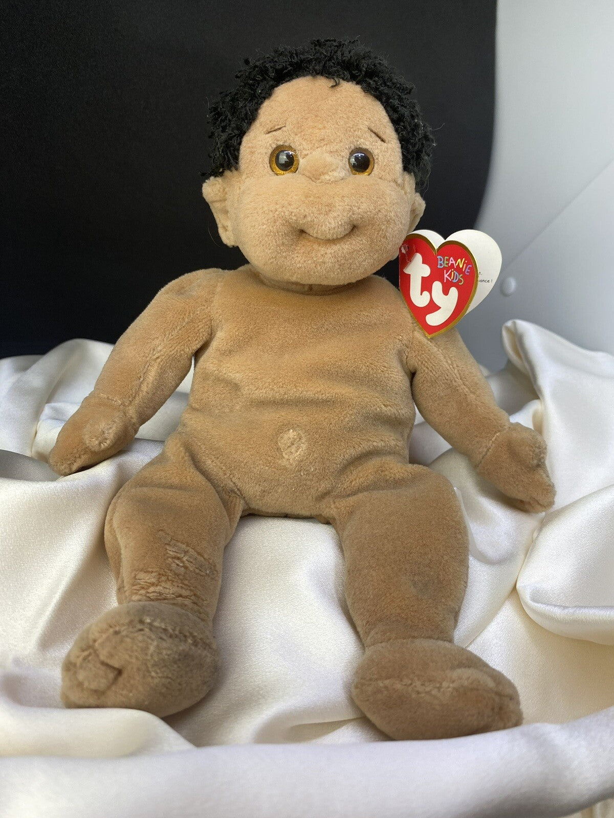 Lote de 3 Beanie Kids TY Rascals y Calypso coleccionables de los 90 con equipo TY
