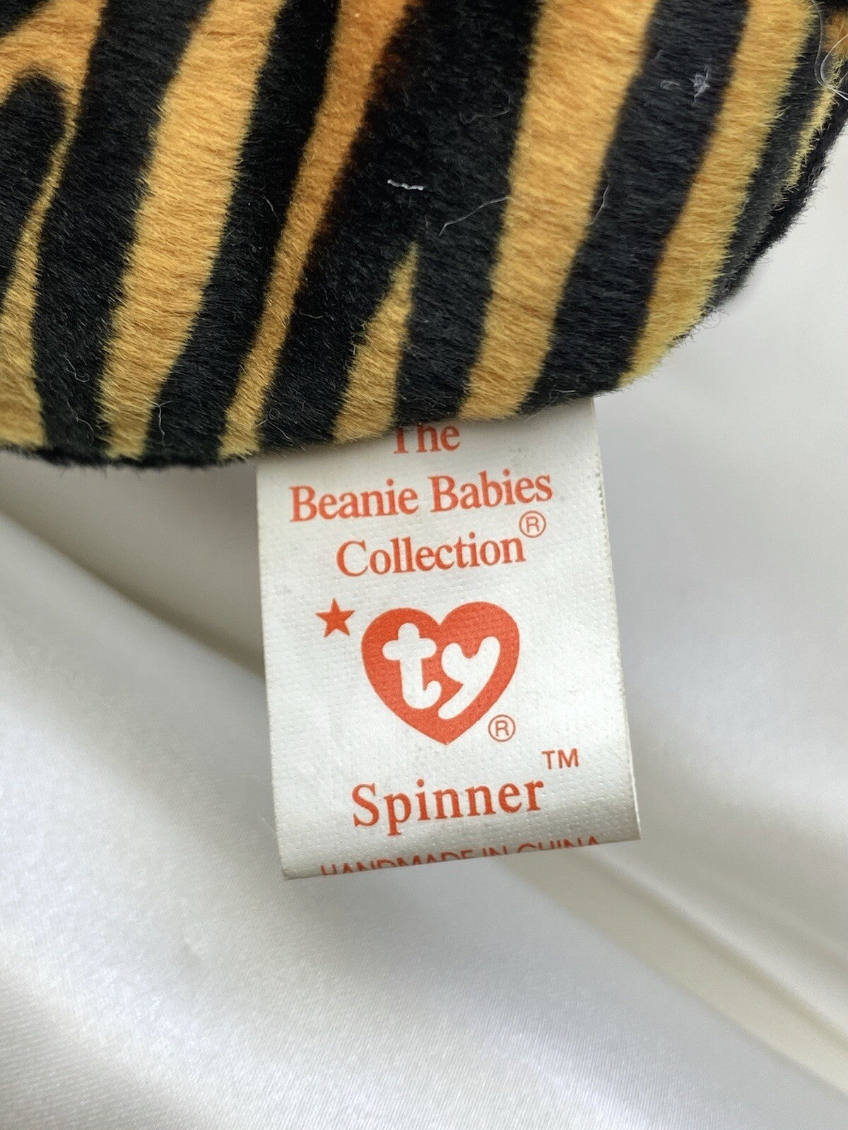 Rare Retired Ty Beanie Baby Spinner The Spider 1996-1997 Mint Pellets W Errors