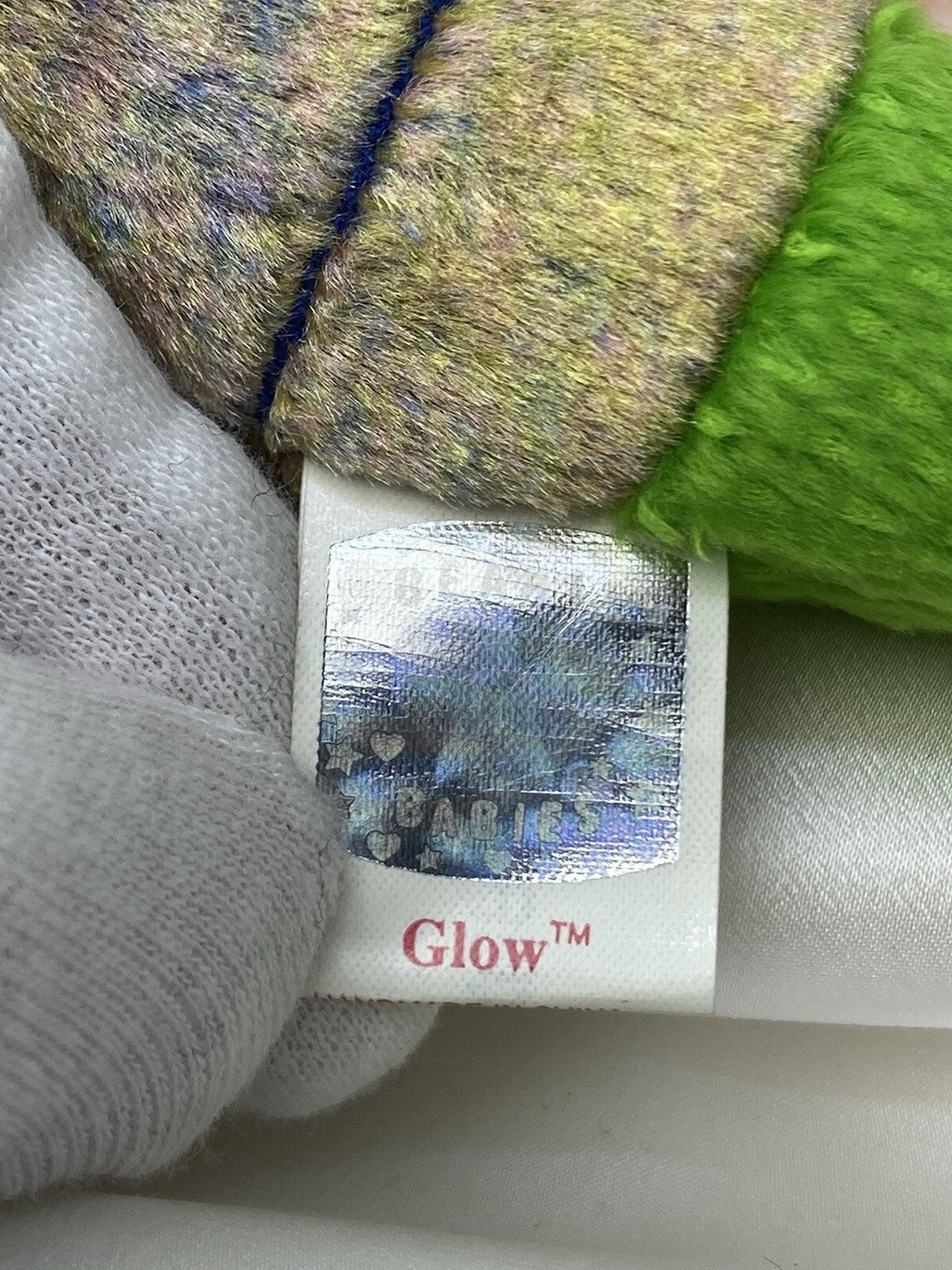 Rare Retired Ty Beanie Baby Glow The Lightening Bug 2000 Mint Pellets W Errors