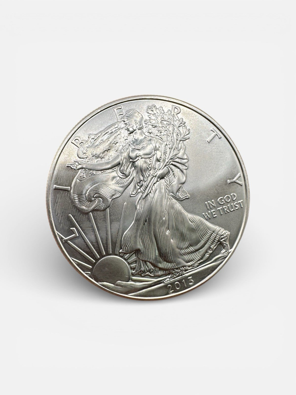 2013 American Silver Eagle 1 oz .999 Fine Silver Bullion Liberty Coin