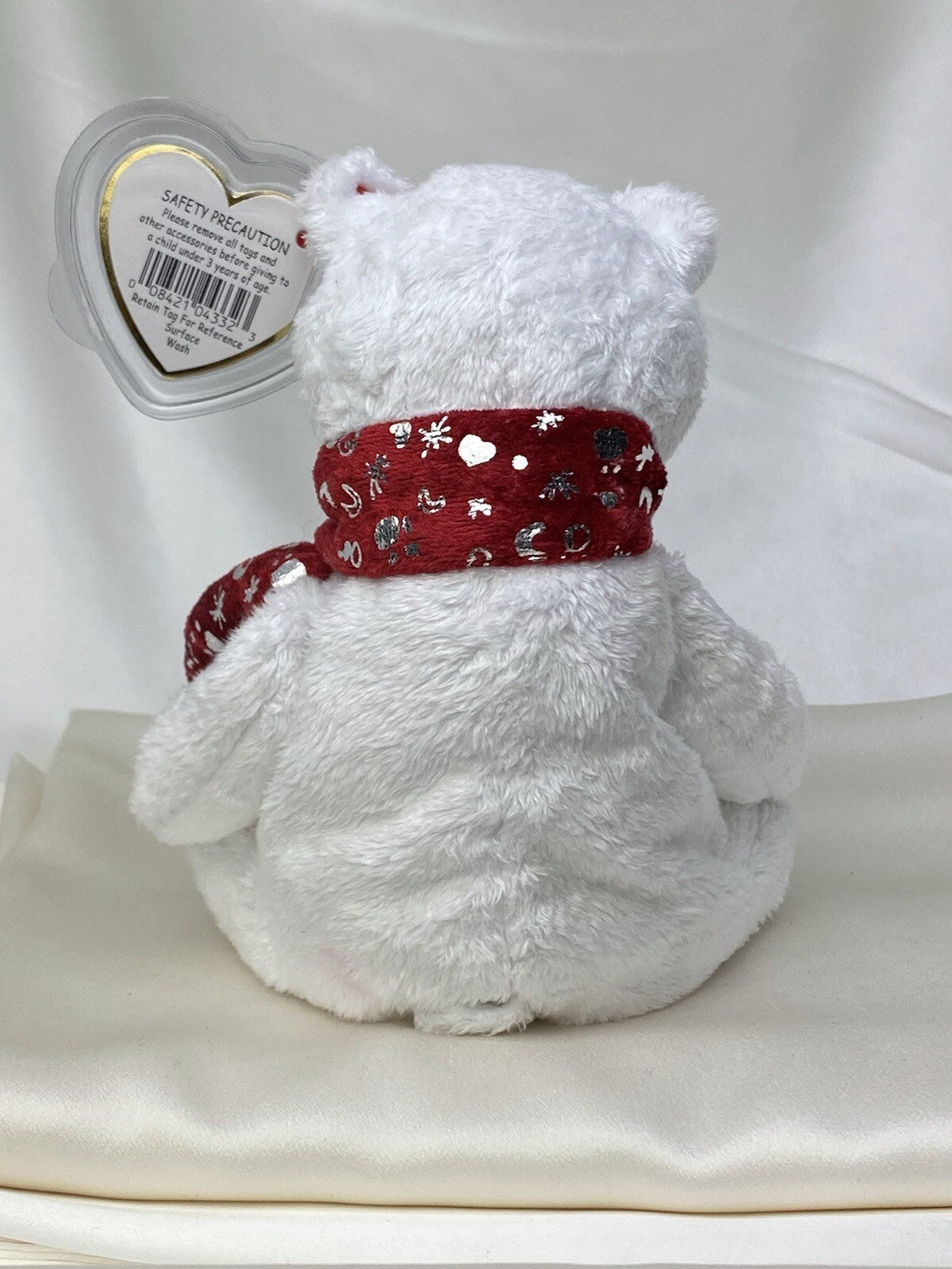 Raro Osito de Peluche Ty Beanie Baby Holiday Teddy 2000 Retirado, Menta, Gránulos de PE con Errores