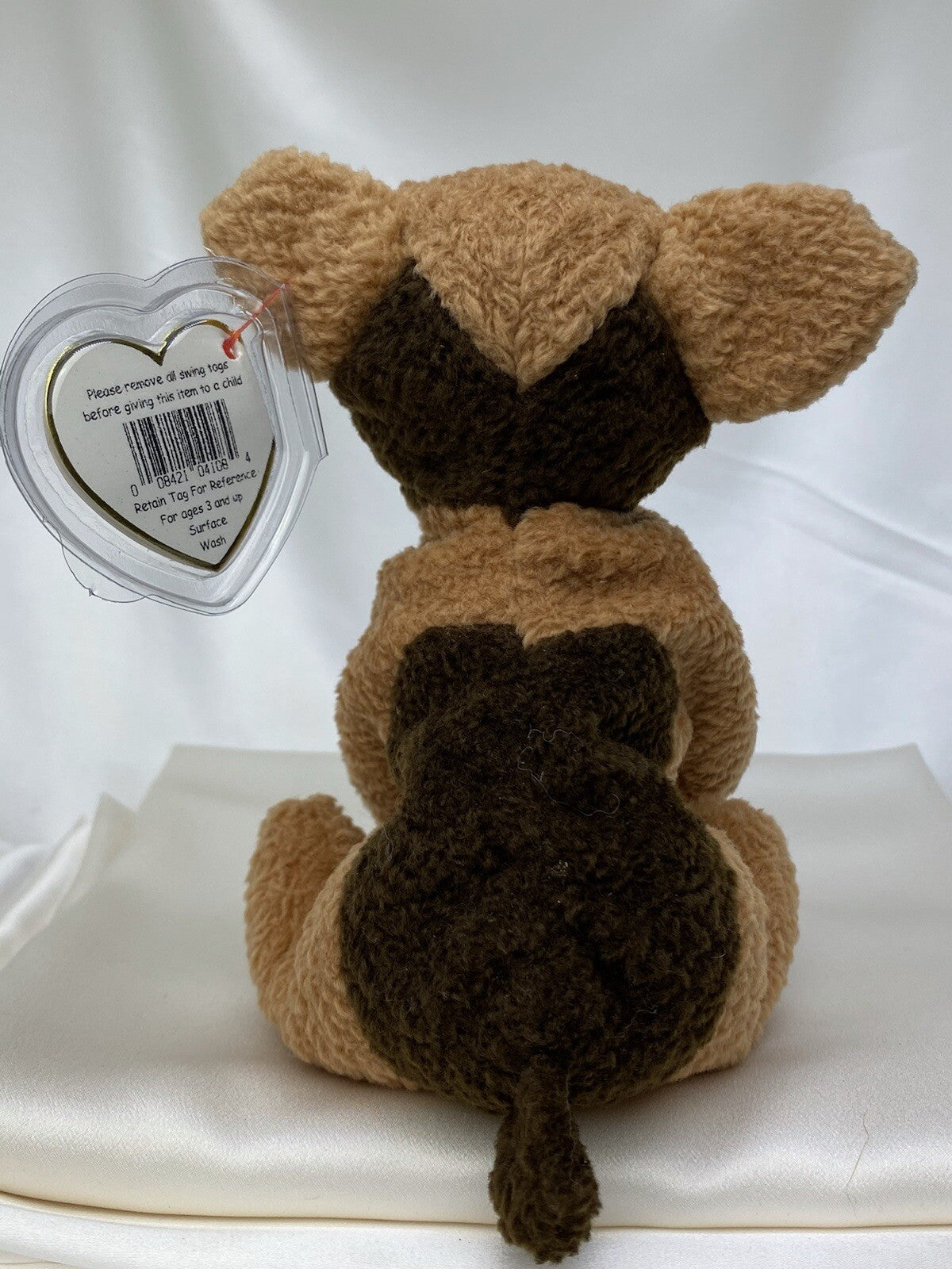 Rare Retired Ty Beanie Baby Tuffy The Dog 1996 Mint P E Pellets W Errors Vintage