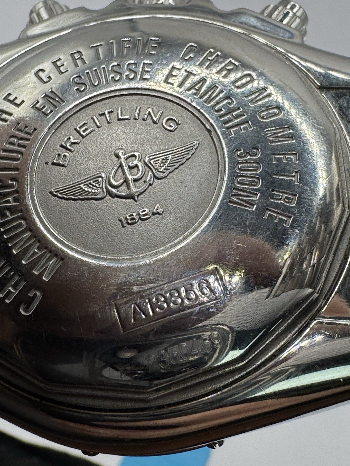 Breitling Chronomat Evolution A13356 Reloj automático para hombre con esfera plateada de 44 mm