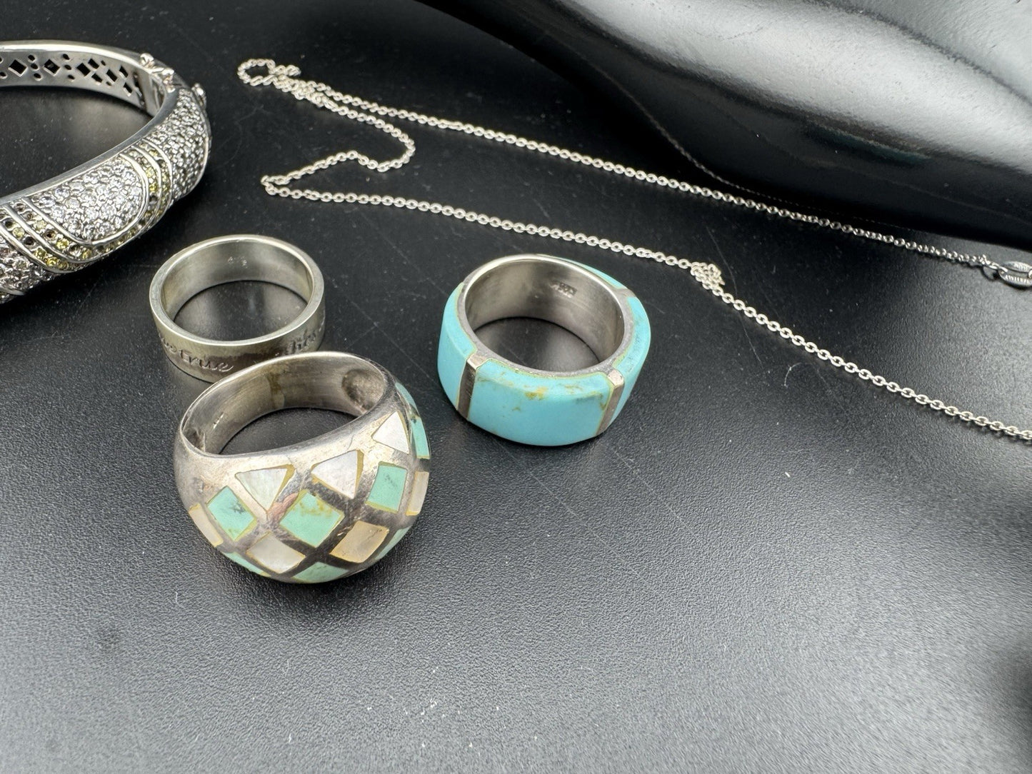 Sterling Silver 925 Jewelry Collection David Yurman Tiffany Pandora 235.3 Grams