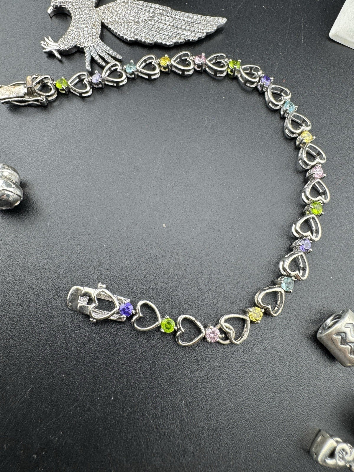 Sterling Silver 925 Jewelry Collection David Yurman Tiffany Pandora 235.3 Grams