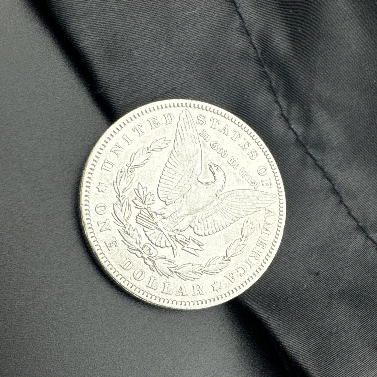 E PLURIBUS UNUM 1884 Lady Liberty Morgan Silver One Dollar Coin $1