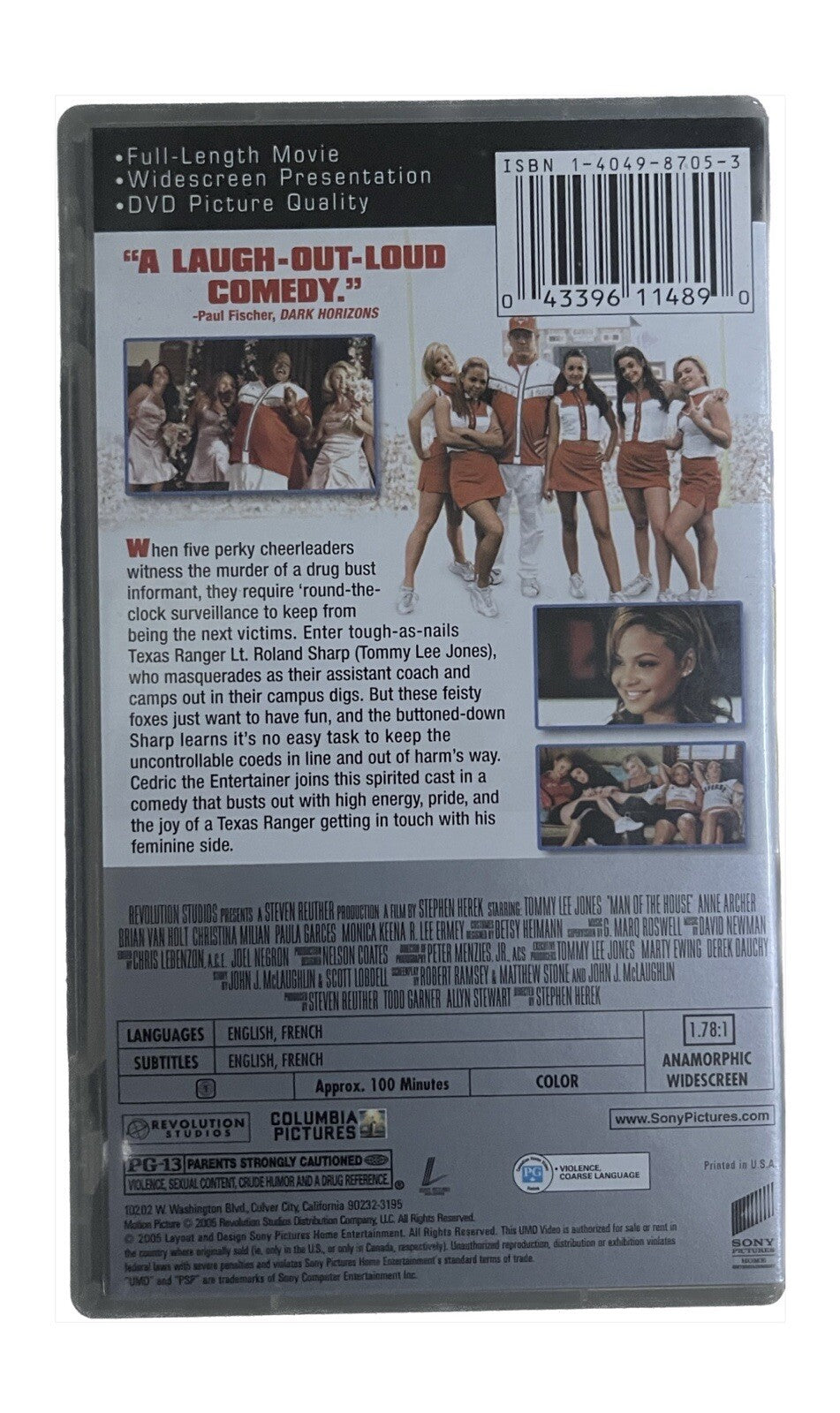 Sony PSP UMD Película El Regreso de un Soldado 2005 Tommie Lee Jones Reproductores de PlayStation