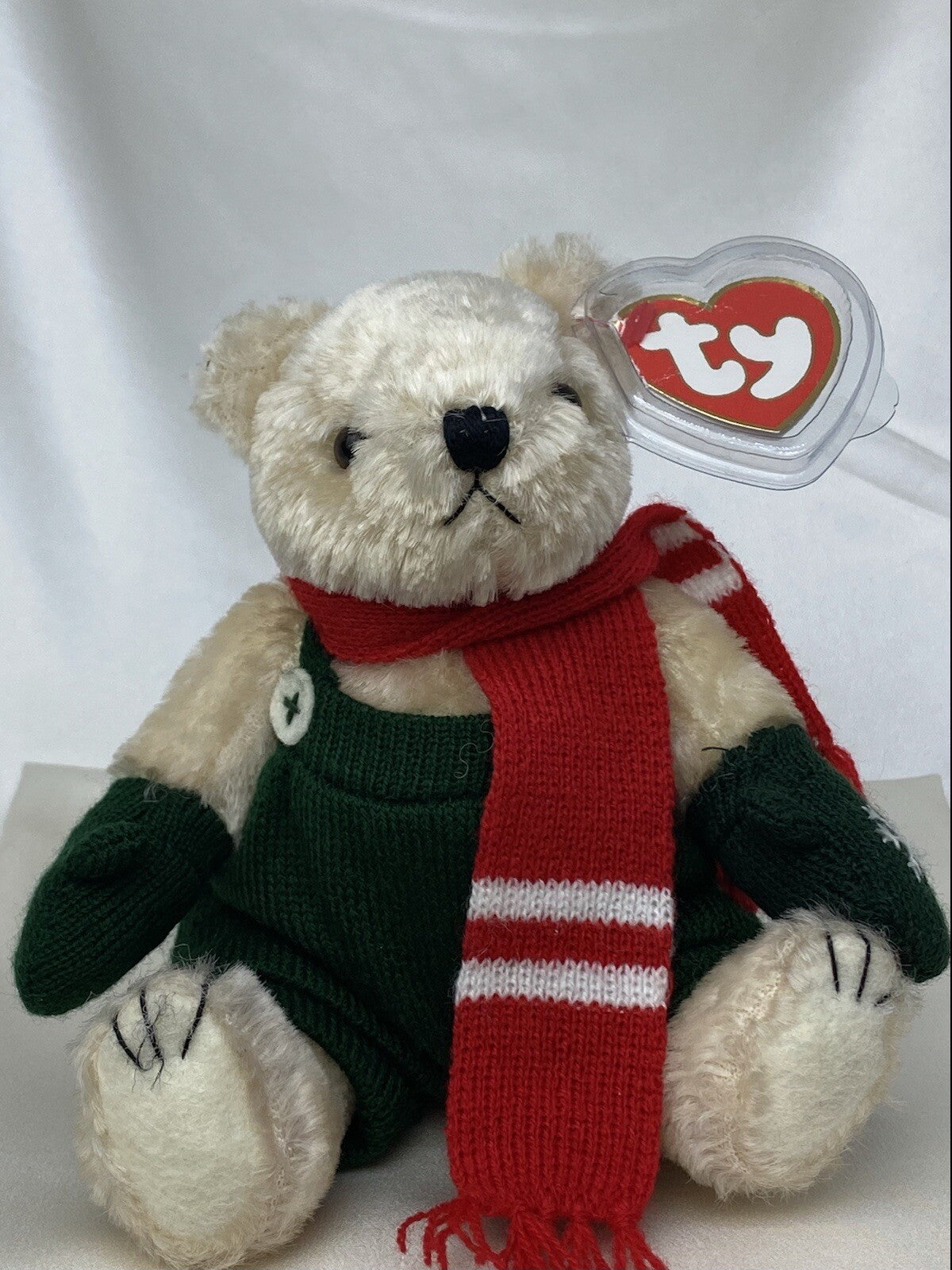 Rare Retired Ty Beanie Baby Weatherby Cold Hands Warm Heart 2000 Mint W Errors
