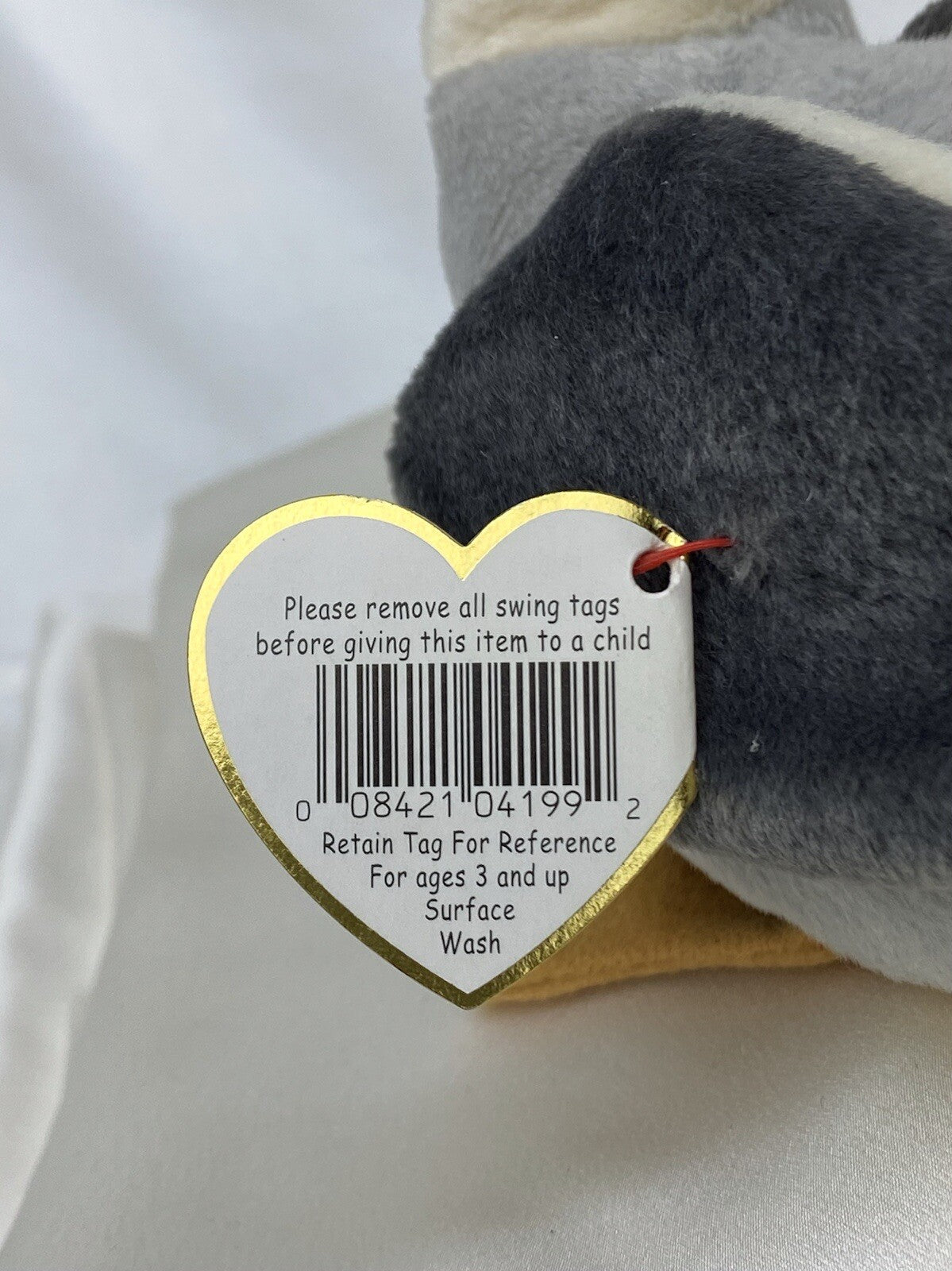 Rare Retired Ty Beanie Baby Jake The Duck 1997-1998 Mint Pellets Numerous Errors