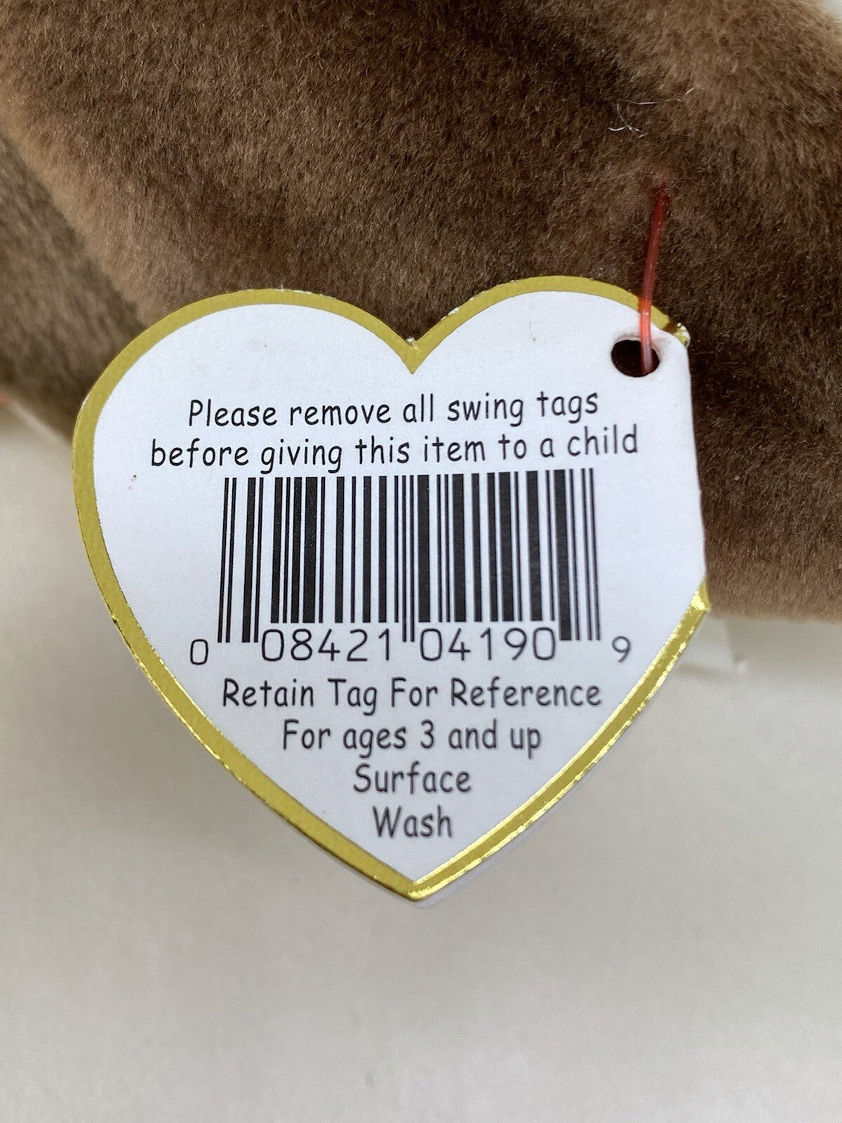 Rare Retired Ty Beanie Baby Early The Red Robin 1997-1998 Mint W Multiple Errors