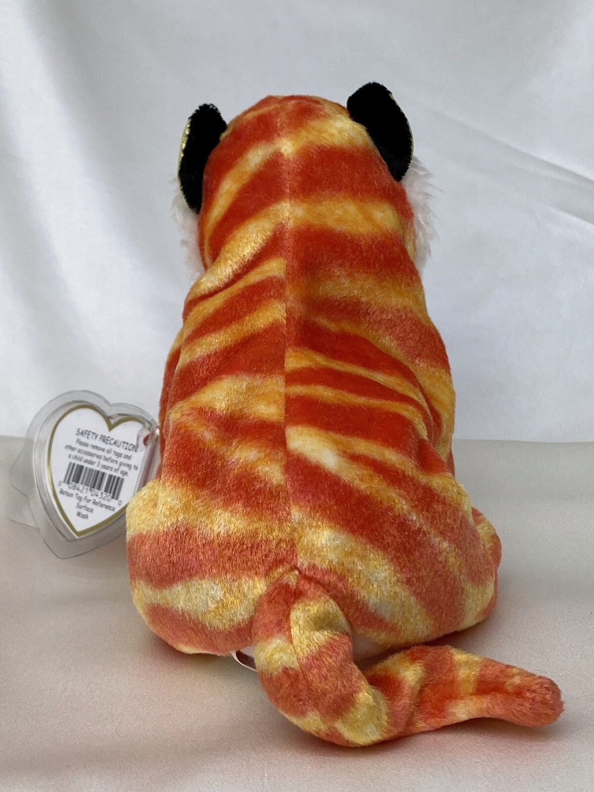 Rare Retired Ty Beanie Baby Tiger Zodiac 2000 Mint P.E. Pellets With Errors