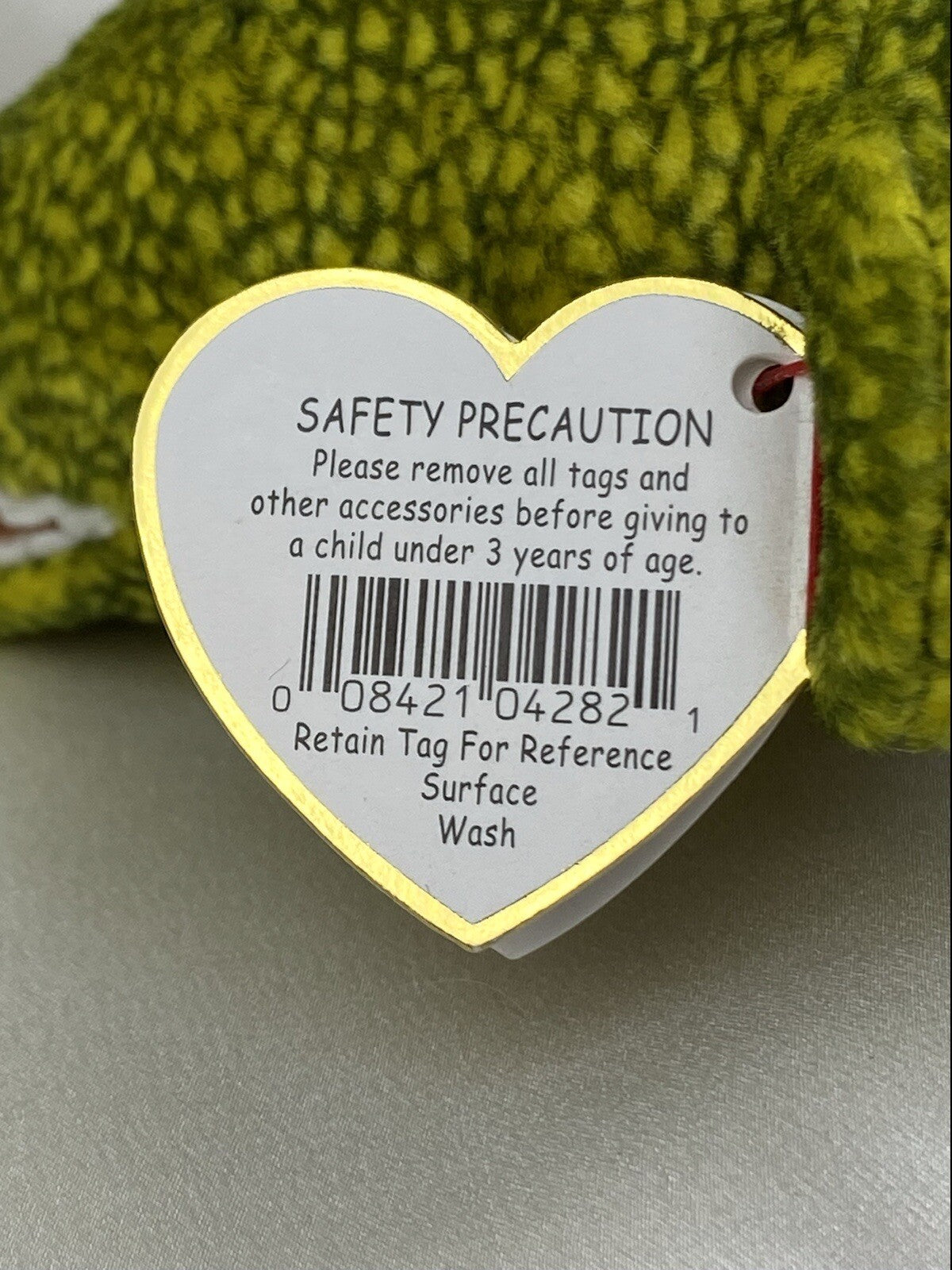 Rare Retired Ty Beanie Baby Morrie The Eel 2000 Mint P.E. W Multiple Errors