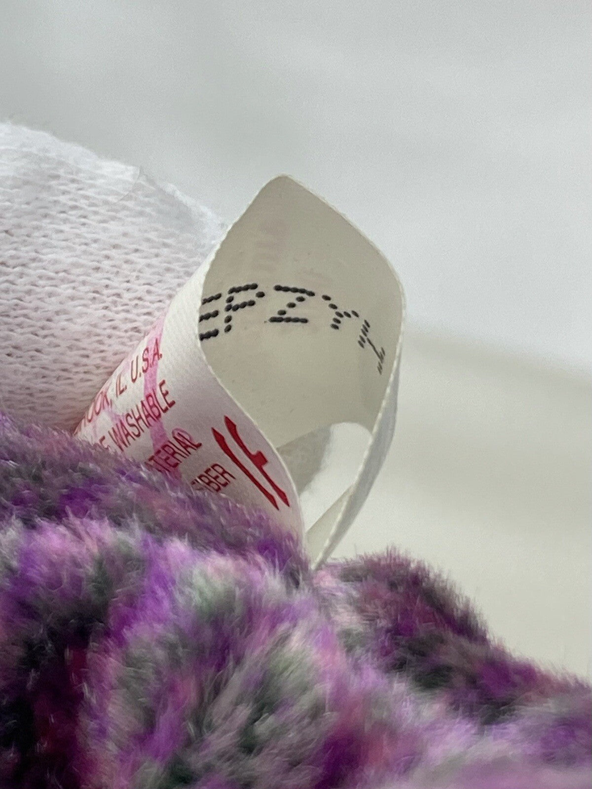 Rare Retired Ty Beanie Baby Signature Bear 2000 Mint P.E. Pellets With Errors