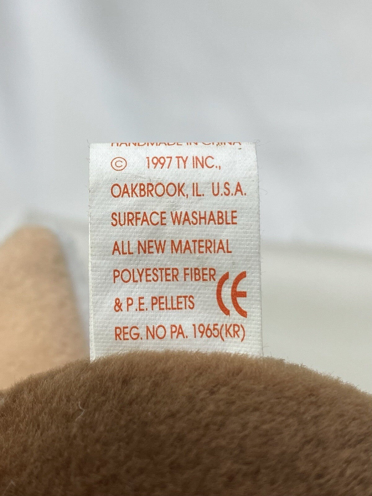 Rare Retired Ty Beanie Baby Stretch The Ostrich 1997 Mint P.E. Pellets W Errors