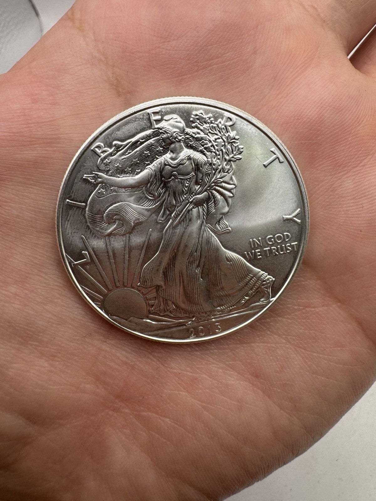 2013 American Silver Eagle 1 oz .999 Fine Silver Bullion Liberty Coin