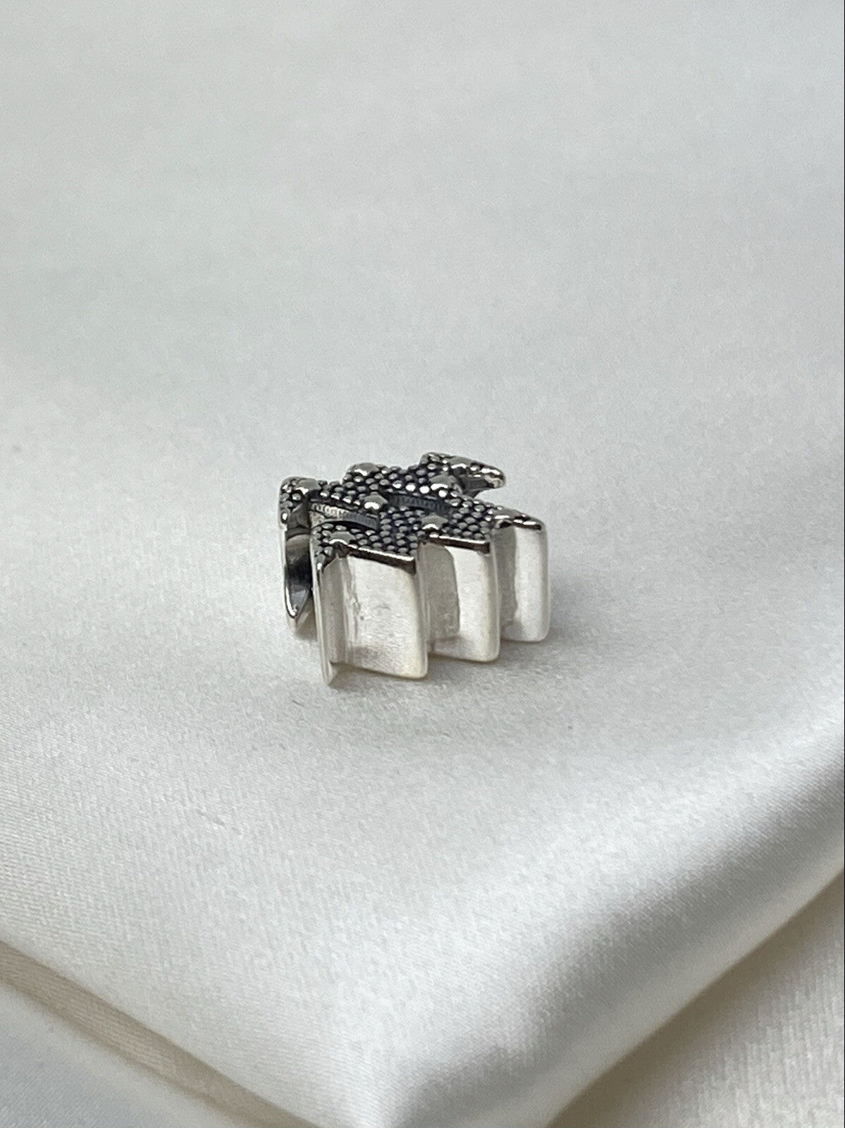 Pandora Sterling Silver 925 Sparkling Cubic Zirconia Aquarius Zodiac Charm
