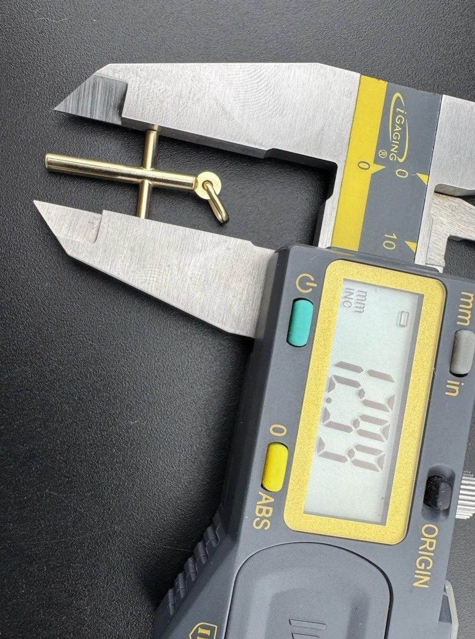 14K Solid Gold Jesus Cross Pendant Charm 1.5g 13mm Faith Religious Symbol