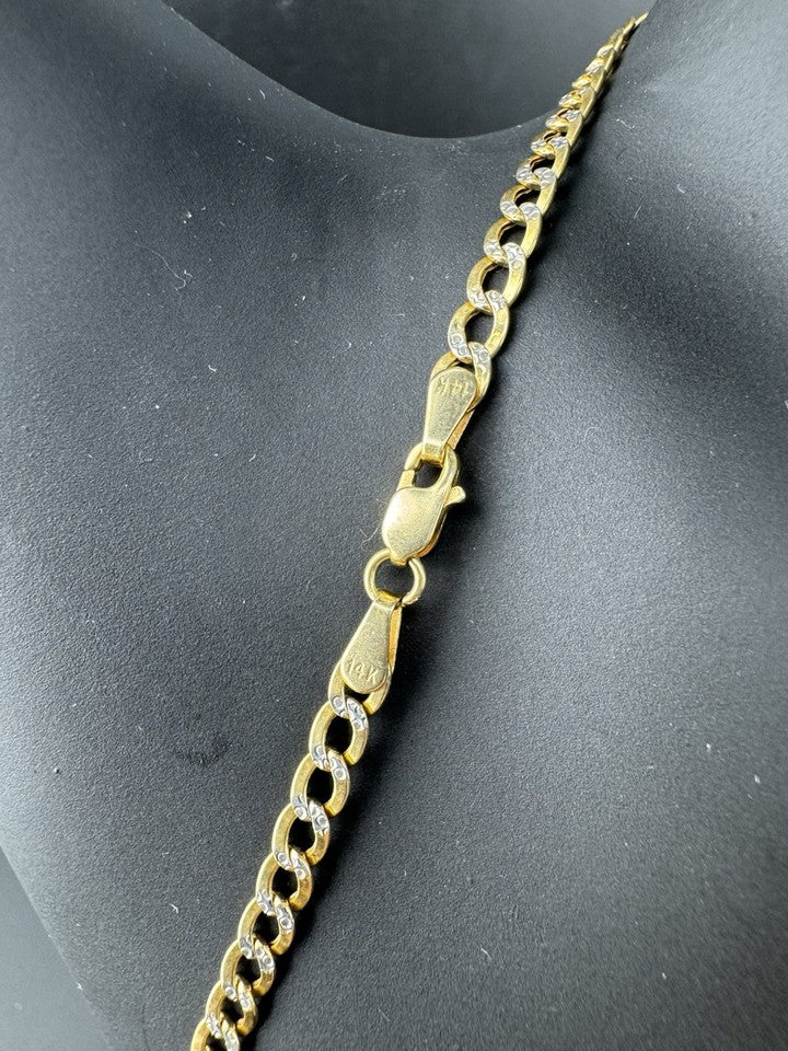 14K Yellow Gold Divine Baby Jesus Pendant ~6.7 Grams 22in 3.5mm Chain 14.61x30mm