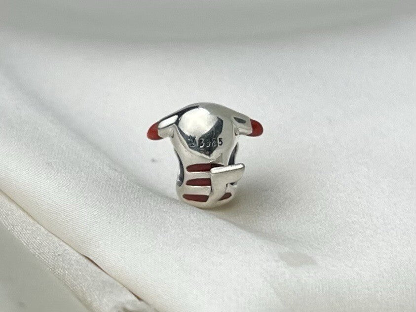 Sterling Silver 925 European Enamel Japan Joyful Anime Kawaii Characters Charm