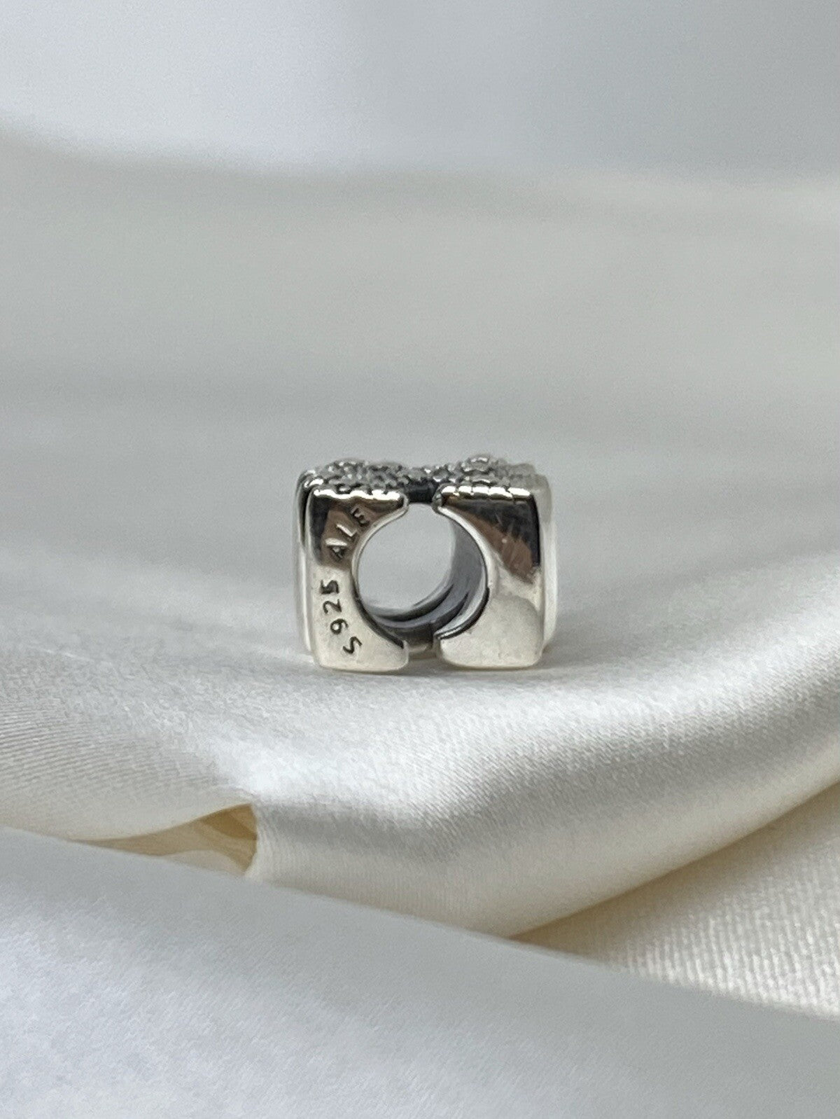 Pandora Sterling Silver 925 Sparkling Cubic Zirconia Aquarius Zodiac Charm