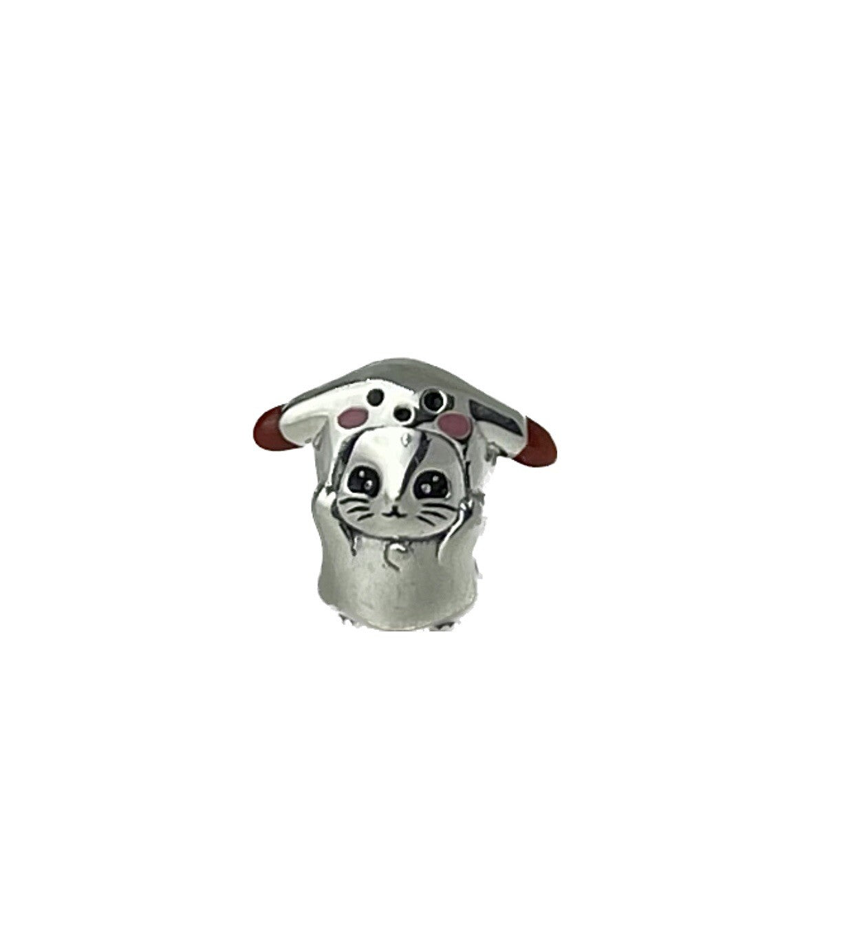 Sterling Silver 925 European Enamel Japan Joyful Anime Kawaii Characters Charm