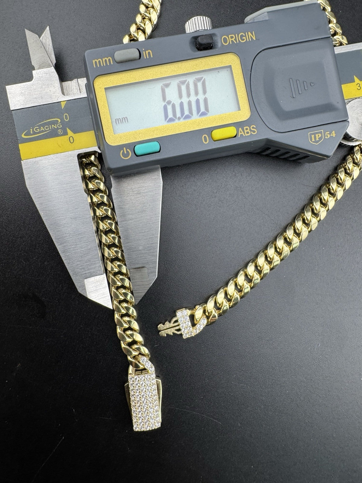Monaci Hollow Jingle Bell Link Chain 14k Yellow Gold ~ 10.4 Grams 18in Width 6mm
