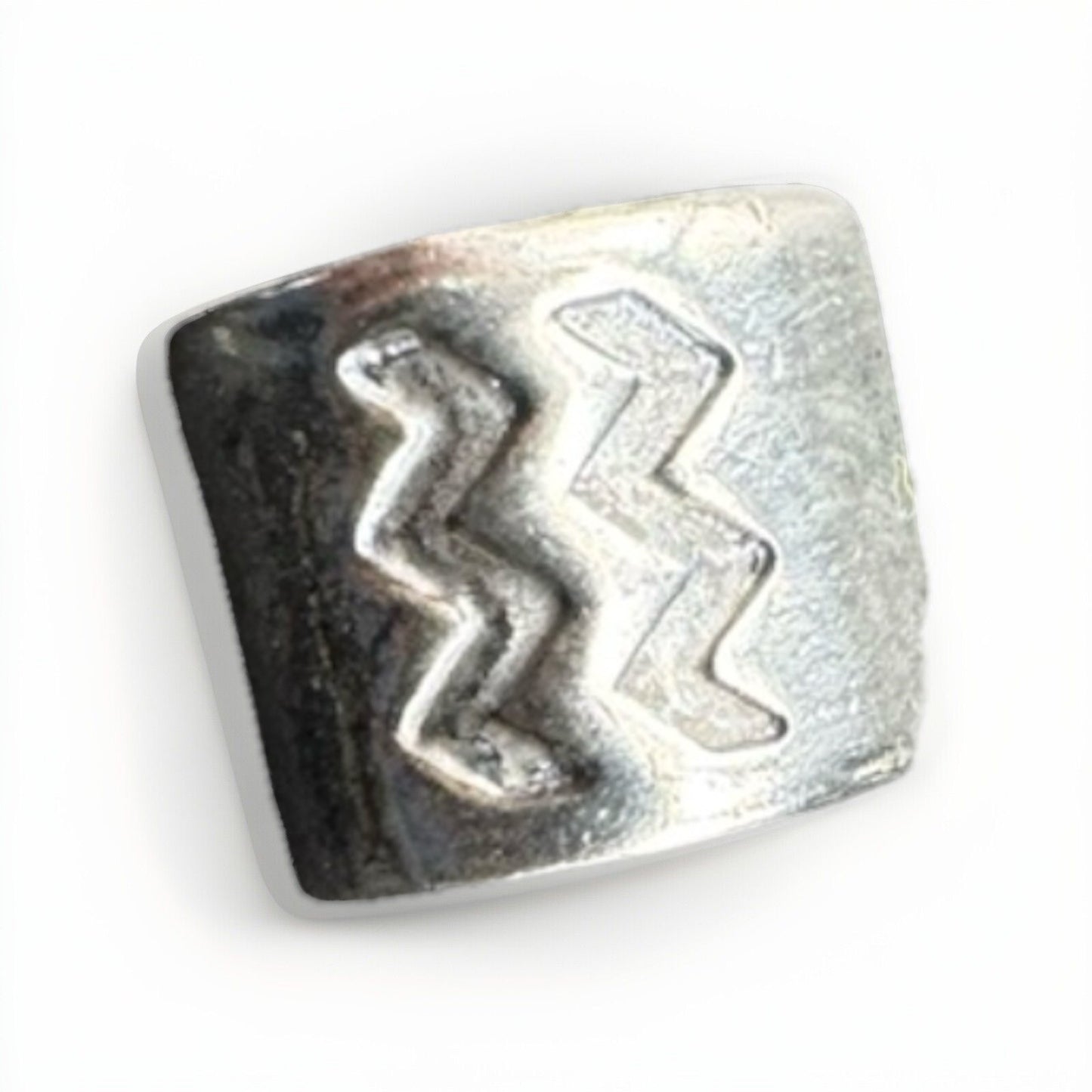 Pandora ALE 925 Sterling Silver Celestial Aquarius Zodiac Sign Slide Charm